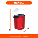 Maquina Pochoclera 1200w Listo En 3 Minutos Por Aire Oferta