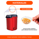Maquina Pochoclera 1200w Listo En 3 Minutos Por Aire Oferta