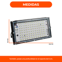 Reflector Led Rgb 100w Control Remoto Colores Ip65 220V