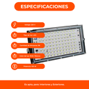 Reflector Led Rgb 100w Control Remoto Colores Ip65 220V