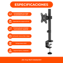 Soporte Escritorio Led Monitor Tv Brazo 18 A 32 Pulgadas