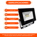 Reflector Led 10w Proyector Reflector Led Flat Exterior