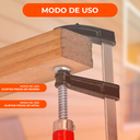 Sargento Prensa Tipo F De 80 X 600mm Carpinteria Carpintero