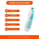 Lima De Uñas Con Luz Cortador Eléctrico Bebe Infantil A Pila
