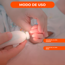 Lima De Uñas Con Luz Cortador Eléctrico Bebe Infantil A Pila