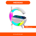Parlante Bluetooth Rgb Velador Luz Colores Inalámbrico