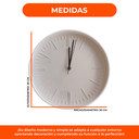 Reloj De Pared Moderno Silencioso Minimalista Tipo Quartz