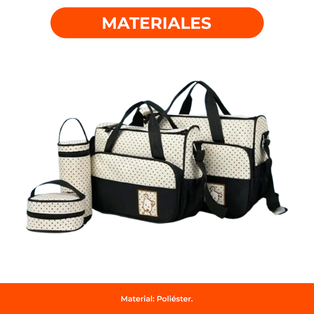 Organizador Cuidado de Bebés Bolso Maternal 5 en 1