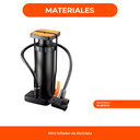 Mini Inflador Bicicleta Portátil Válvula 