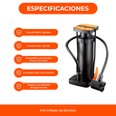 Mini Inflador Bicicleta Portátil Válvula 