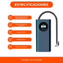 Mini compresor de Aire Inflador Portatil digital Recargable