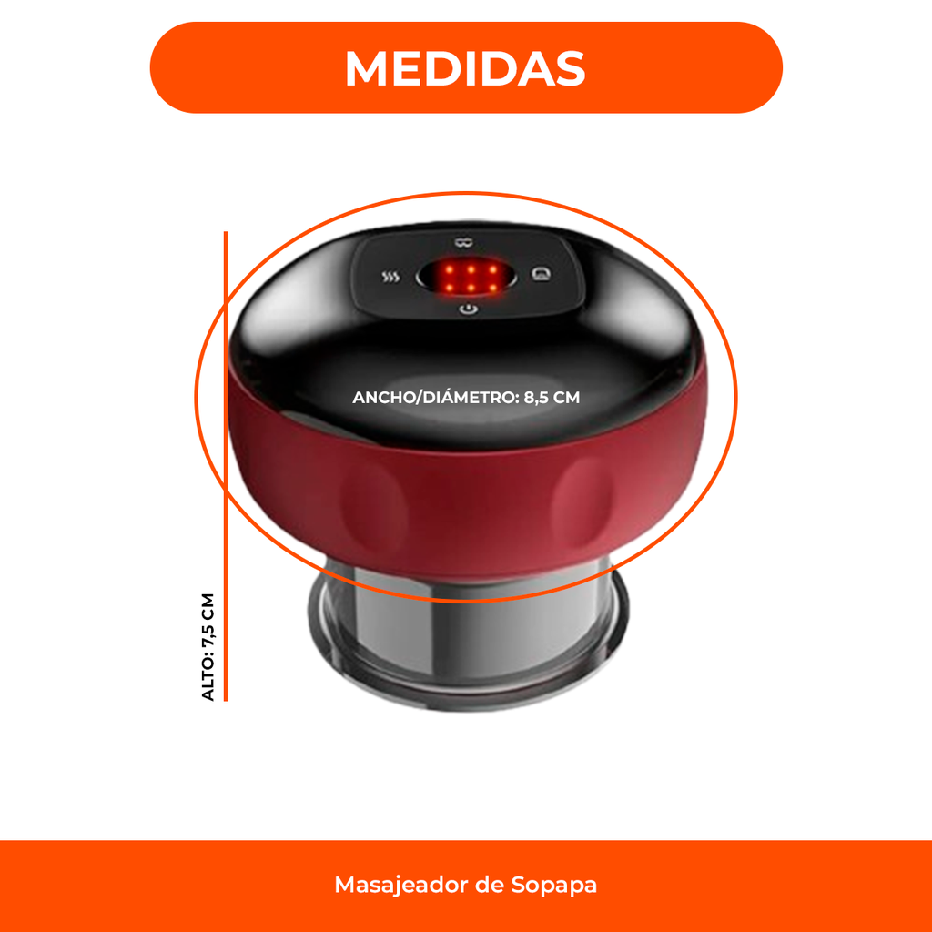 Masajeador con Ventosa
