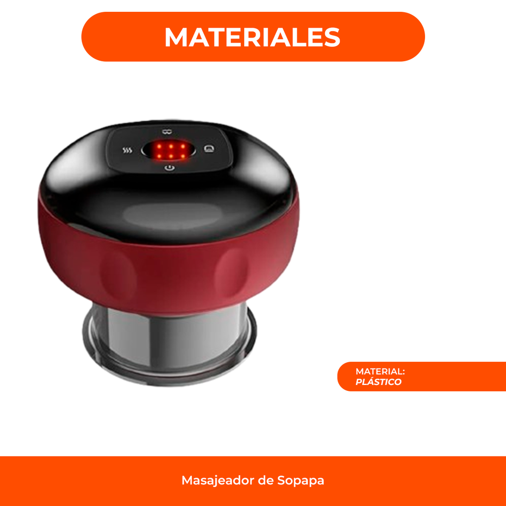 Masajeador con Ventosa