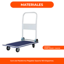 Carro Plataforma de Acero 150kg