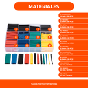 Tubos Termorretractiles x 560 piezas Para Reparar Cable