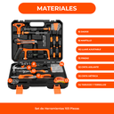 Set Caja de Herramientas Hogar Kit 46 Pzas