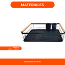 Secaplato agarraderas de madera