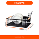 Secaplato agarraderas de madera 