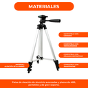 Tripode Plegable Aluminio P/ Camara Reflex Telescopico 1 Mtr