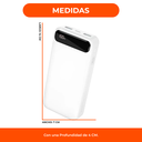 Power Bank Cargador Inalambrico 30000mah Micro Usb Tipo C Color Negro