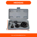 Juego Mechas Sierras Copa X 11 Piezas Madera Yeso Estuche