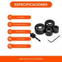 Juego Mechas Sierras Copa X 11 Piezas Madera Yeso Estuche