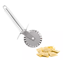 Cortador Corta Ravioles Rueda Acero Inoxidable 19,5 cm
