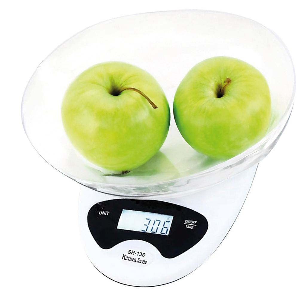 Balanza Electronica Digital Cocina 1gr A 5kg Tara Precision