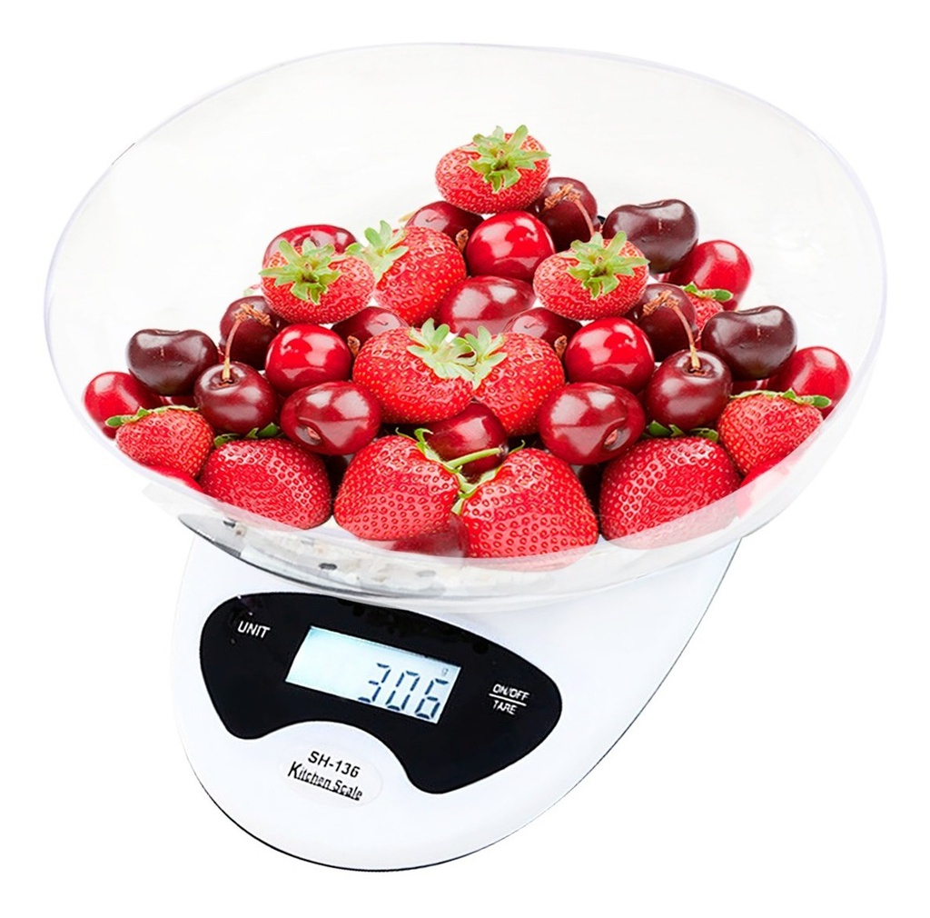 Balanza Electronica Digital Cocina 1gr A 5kg Tara Precision