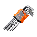 Juego De Llaves Torx 9 Piezas T 10 A T 50 Cortas Blister