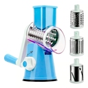 Rallador Manual Cortador Verduras Con 3 Chuchillas Acero
