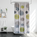 Cortina De Baño Teflon Impermeable Tipo Hotelera Antihongos Estampados
