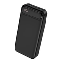 Power Bank Cargador Inalambrico 30000mah Micro Usb Tipo C Color Negro