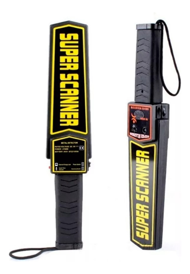 Detector Metal Scanner Portátil Seguridad Prevención Sonido