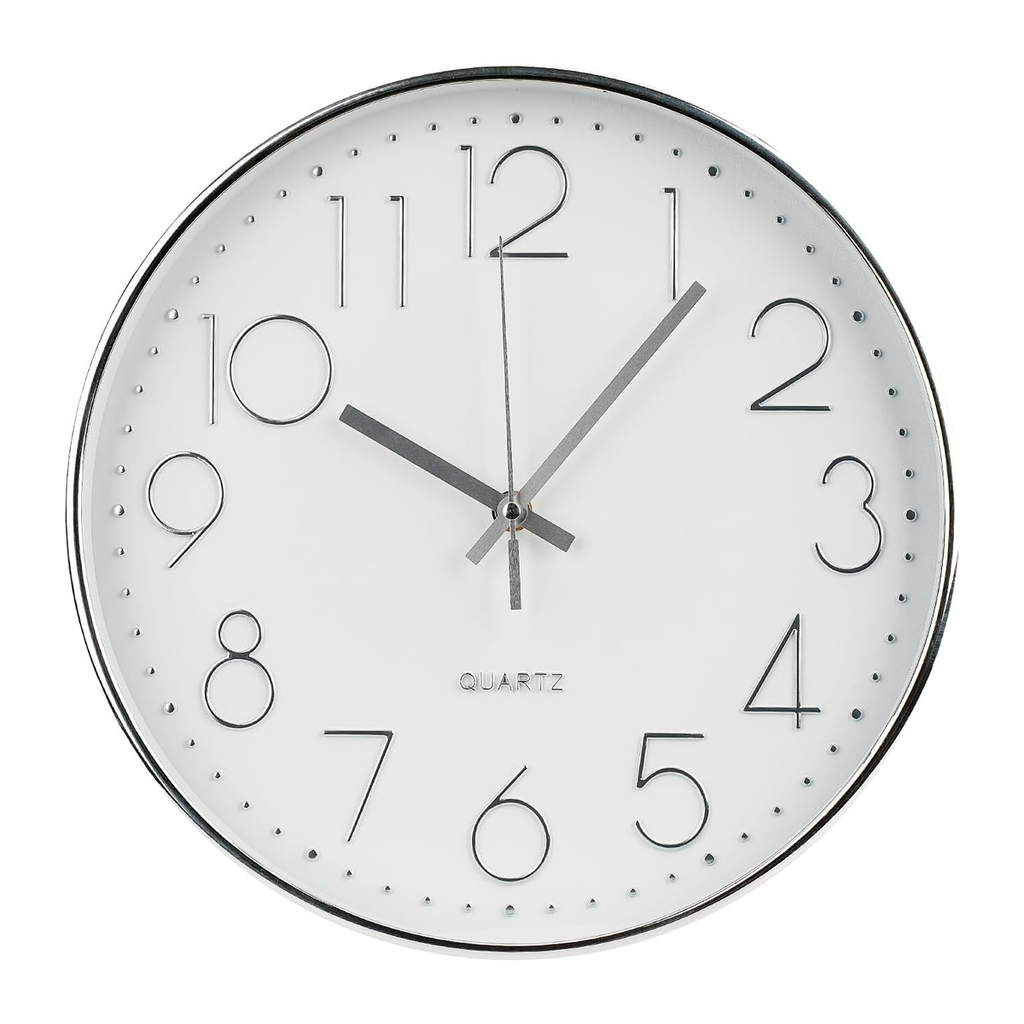 Reloj Grande De Pared Moderno Silencioso Minimalista Quartz
