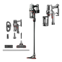 Aspiradora Inalámbrica Vertical Con Accesorios Y Luz 25*110cm