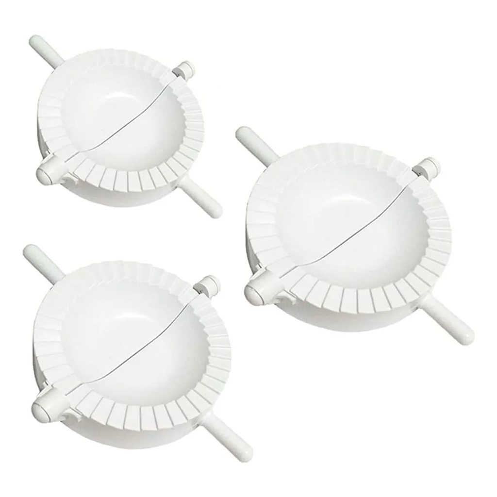 Set X 3 Moldes Para Empanadas Cierre Cocina De 7, 8 Y 10cm