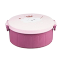 Lunchera Hermética Taper Circular Comida Escolar Vianda 16*7.5cm