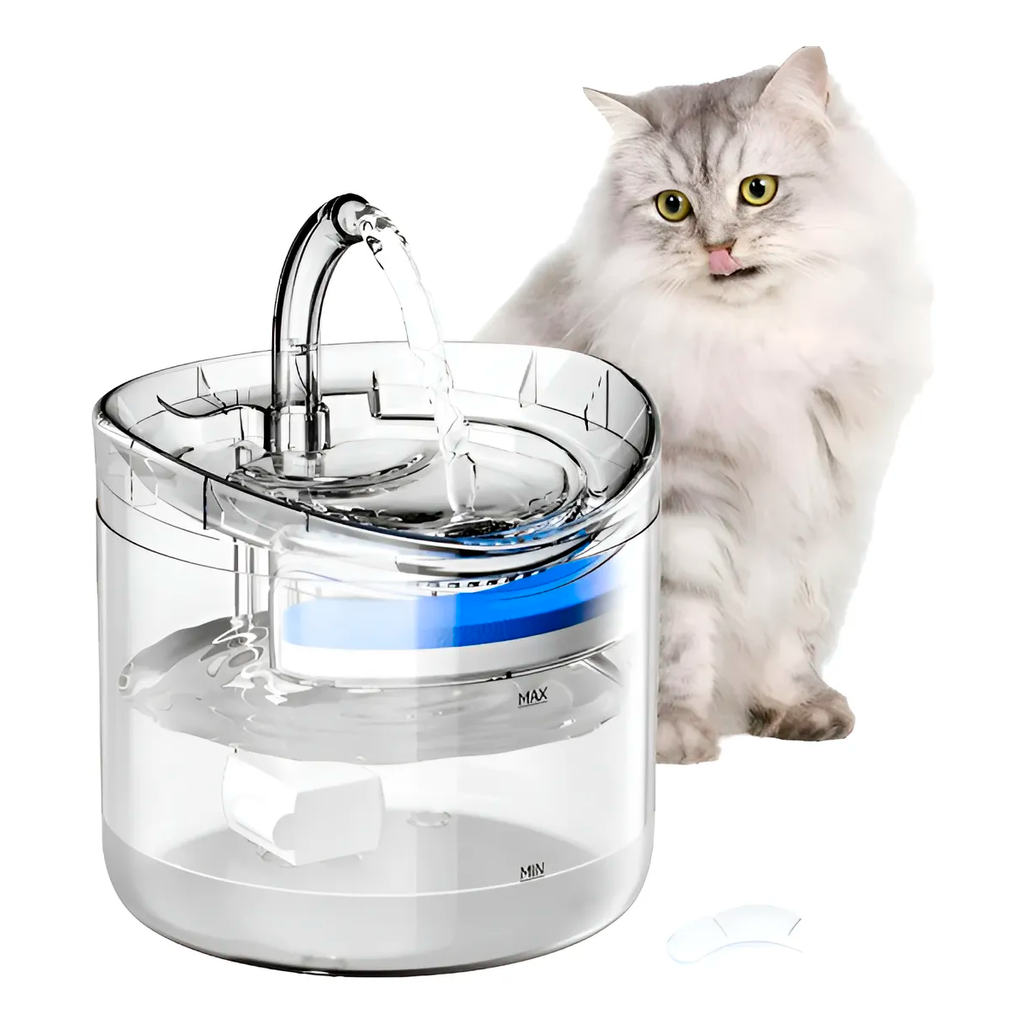 Fuente De Agua Para Mascotas Gatos Silencioso Automatico