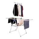 Tendedero Tender Acero Pintado Colgador Camisa Pie