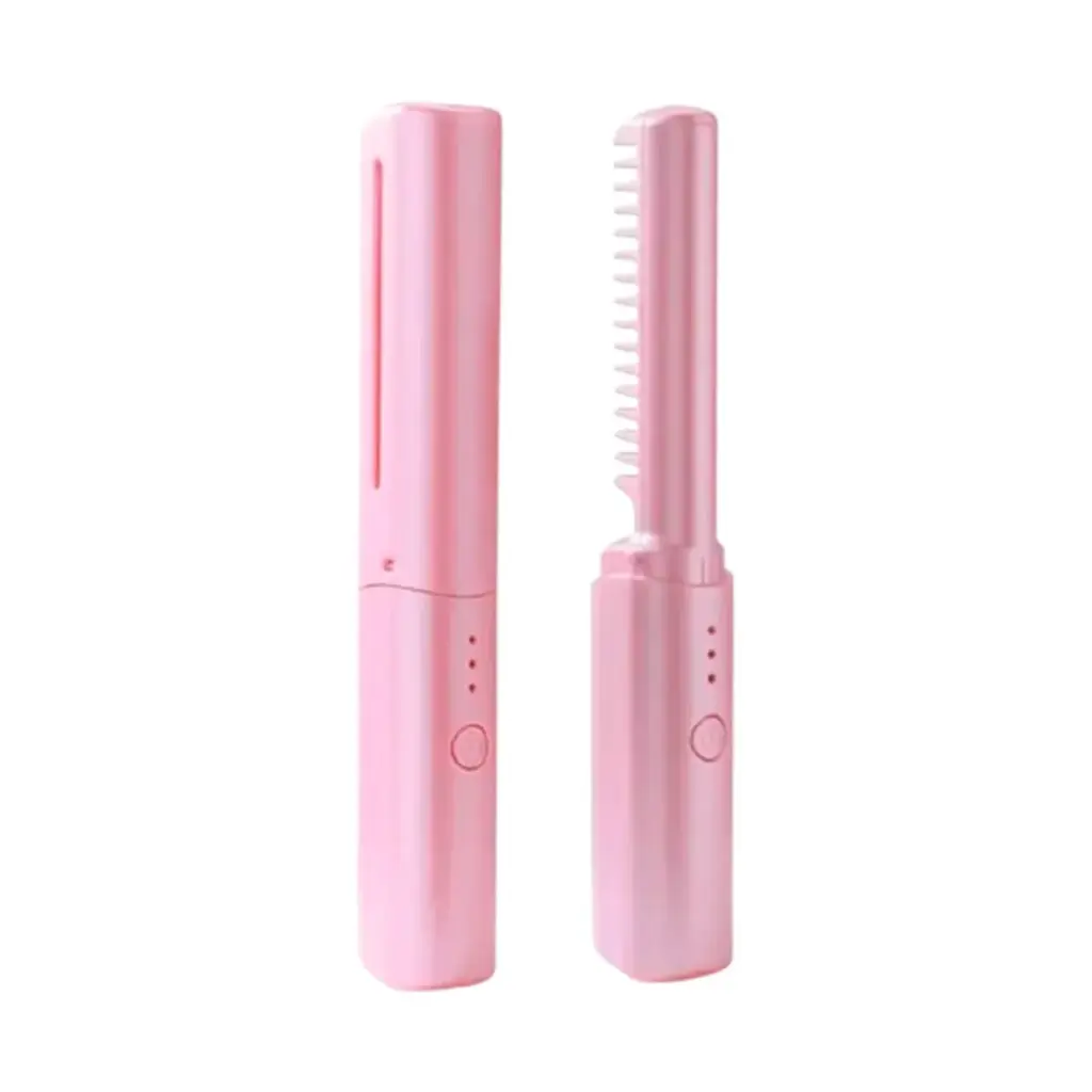 PEINE PLANCHA RECARGABLE INALAMBRICA / CARGA USB 
