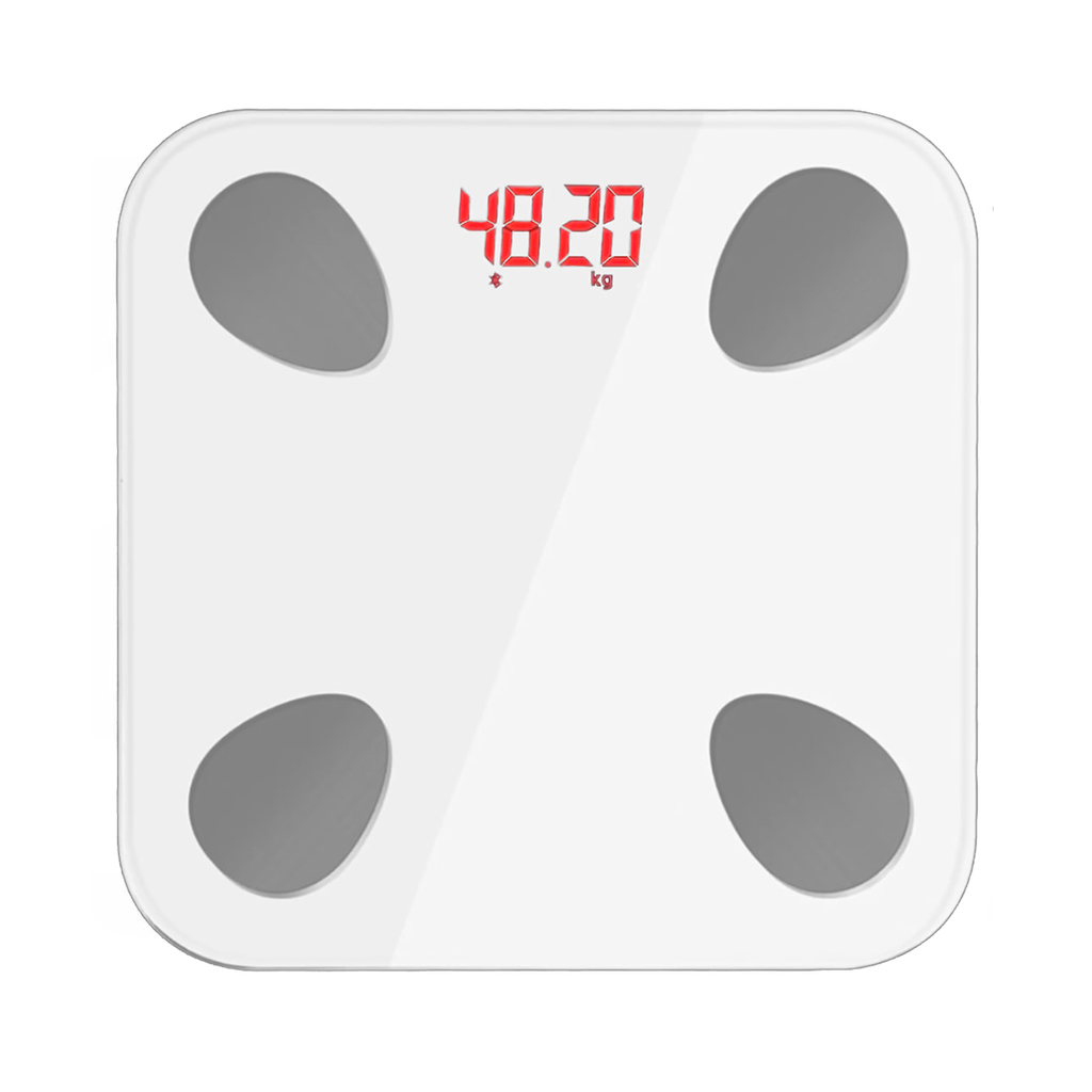 Balanza De Baño Bluetooth Familiar Ultra Slim 180kg