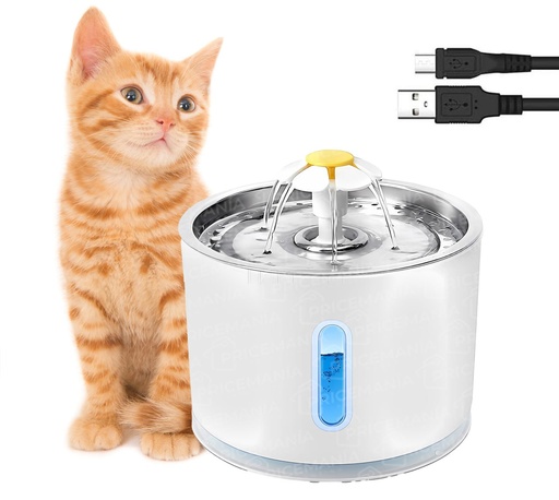 [S-14008] Bebedero Fuente De Agua Recirculante Perros/Gatos