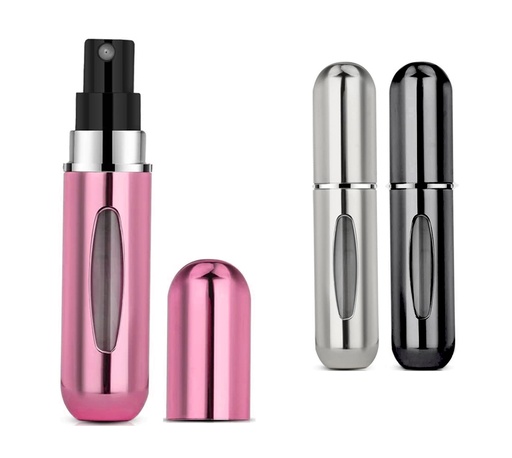 Mini Perfumero Portatil Recargable 5ml Ideal Viajes Colores