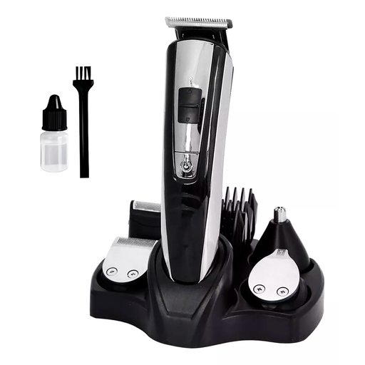 [SZ-CP122] Afeitadora Inalambrica Suzika Patilla Nariz Oido Set 4 En 1 Color Negro