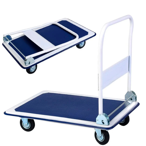 [QK-P08] Carro de Plataforma Plegable: Soporta 150 kilogramos