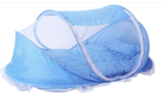 Mosquitero Tul Portátil Cuna Camping Plegable