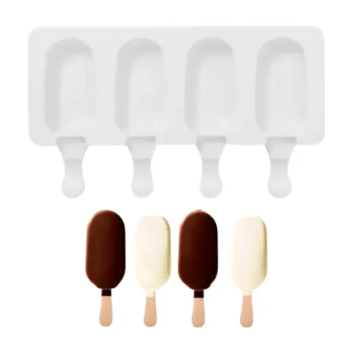 [MS-01] Molde de Silicona Para Paleta, Palito Helado