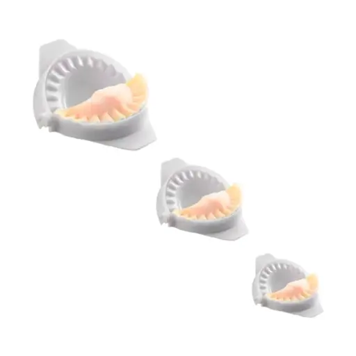 [CE-01] Set X 3 Moldes Para Empanadas Cierre Cocina De 7, 8 Y 10cm