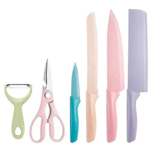 [SETCUC-01] Set De Cuchillos Profesionales Para Cocina De Acero Inoxidab